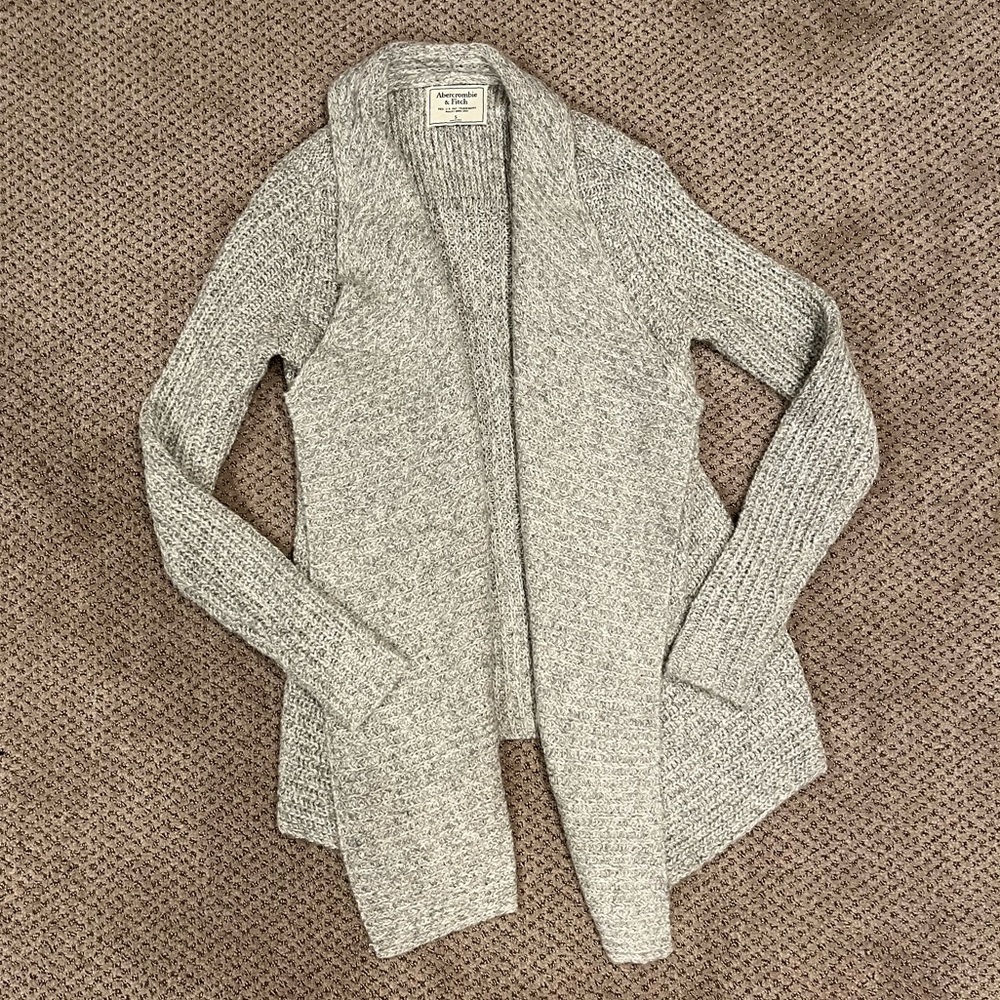 Abercrombie Grey Cardigan